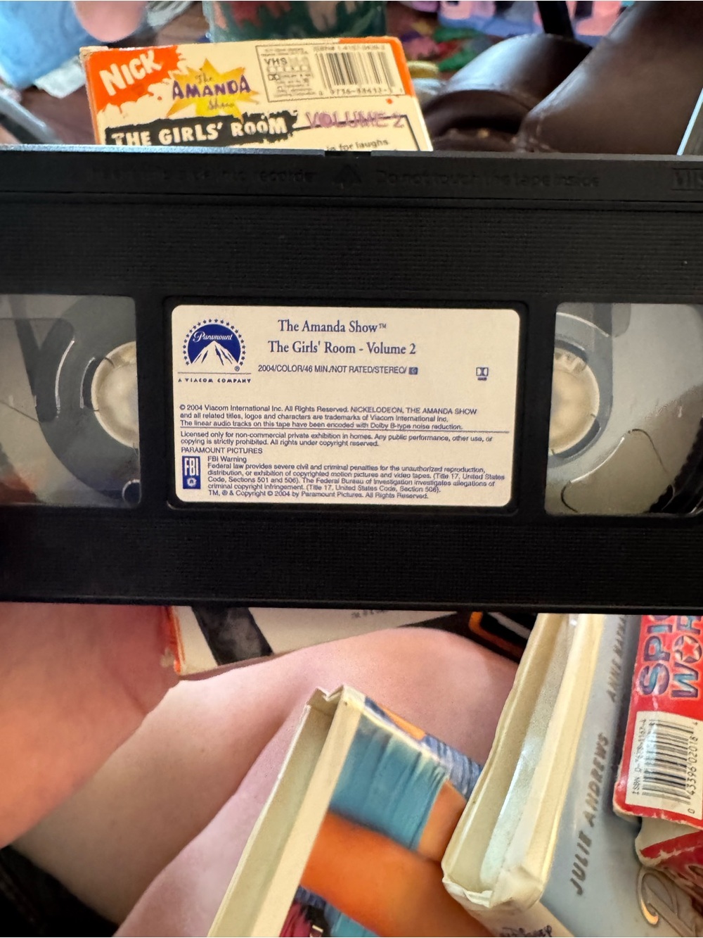 The Amanda Show: The Girls' Room - Volume 2 VHS Tape (Black)